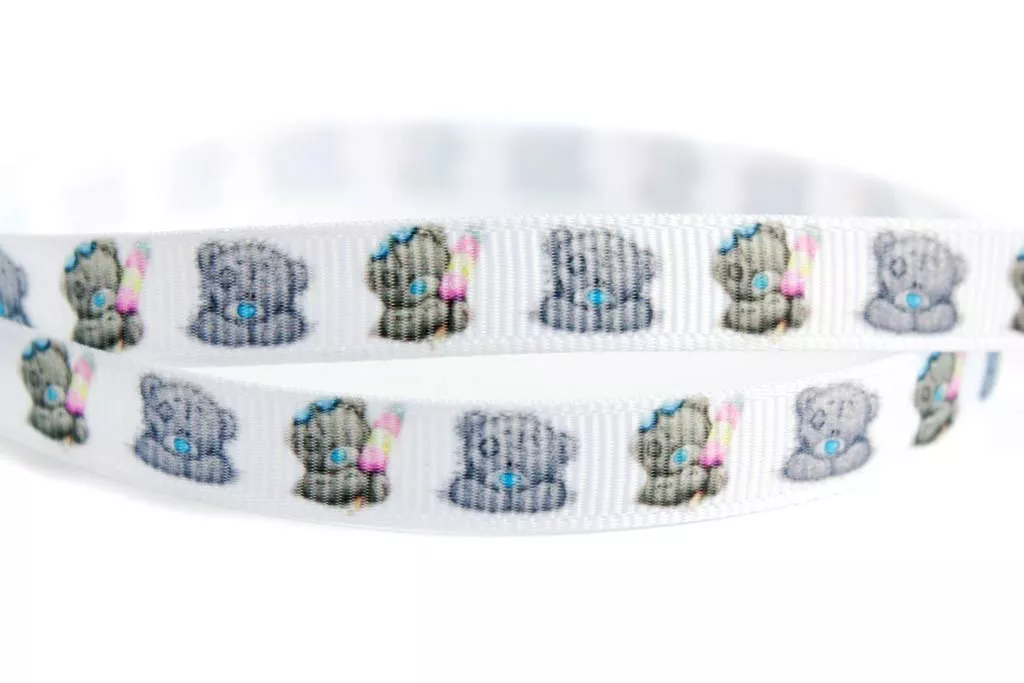 Лента репсовая Лентомания 10 мм Teddy bear GRSGRN10TDD, фото №1 Лента репсовая Лентомания 10 мм Teddy bear GRSGRN10TDD, фото №1