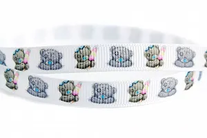 Лента репсовая Лентомания 10 мм Teddy bear GRSGRN10TDD - Фото 1