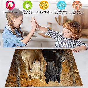 Пазл Horse t-623 500 деталей 38 x 52 см synthetic.ua - Фото 1