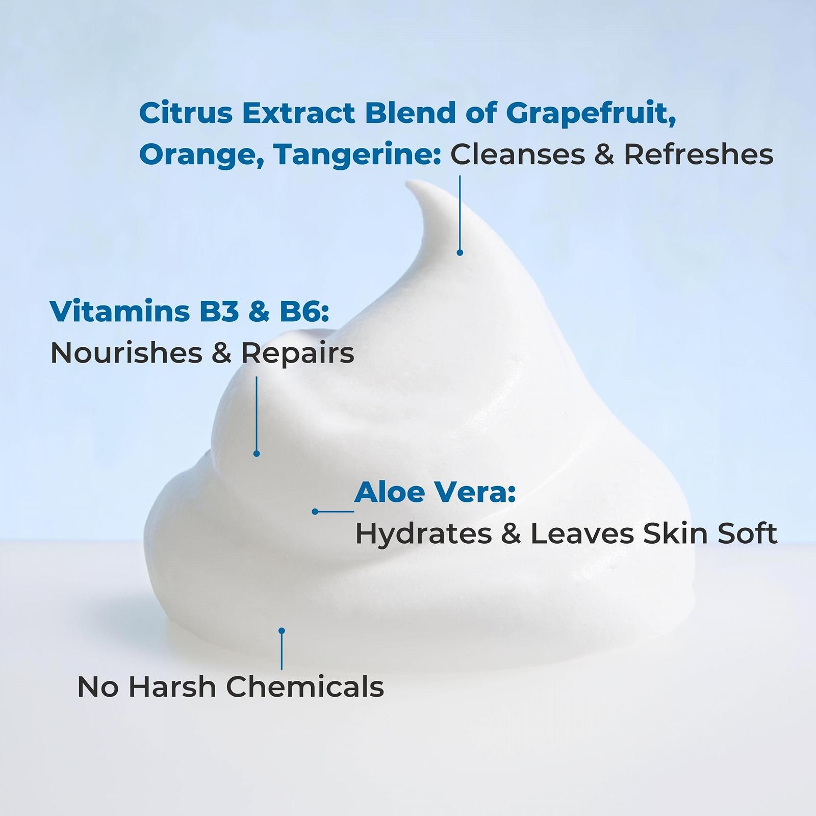 Піна для миття тіла без ополіскування Nurture Valley 3 пляшки, фото №7