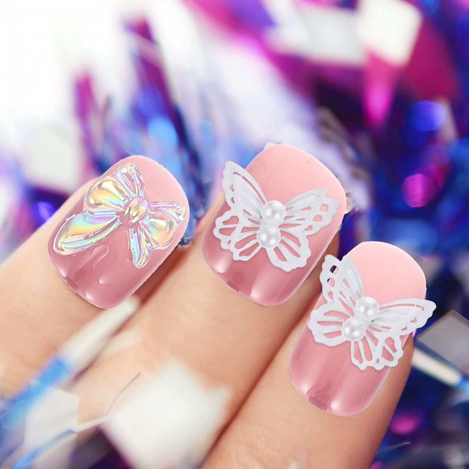 Прикраса для нігтів Метелики 7 шт., фото №3