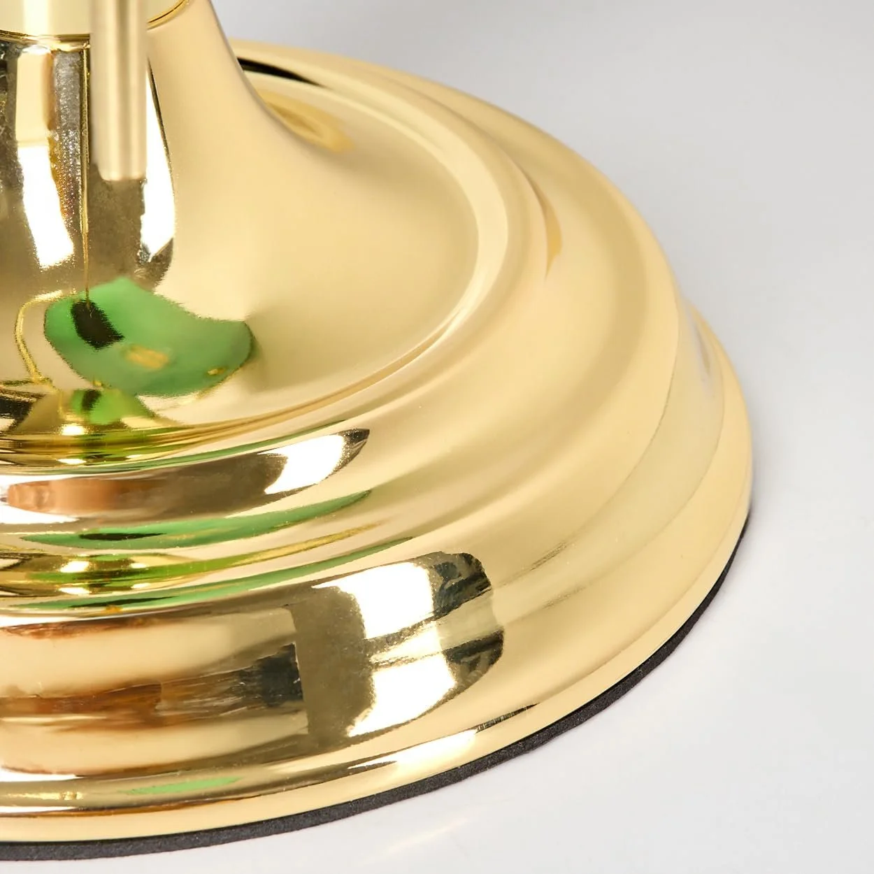 Настільна лампа HOFSTEIN Havsta Traditional Banker Retro Метал Скло Висота 37.5 см 1 x E27 Gold/Green/White, фото №3