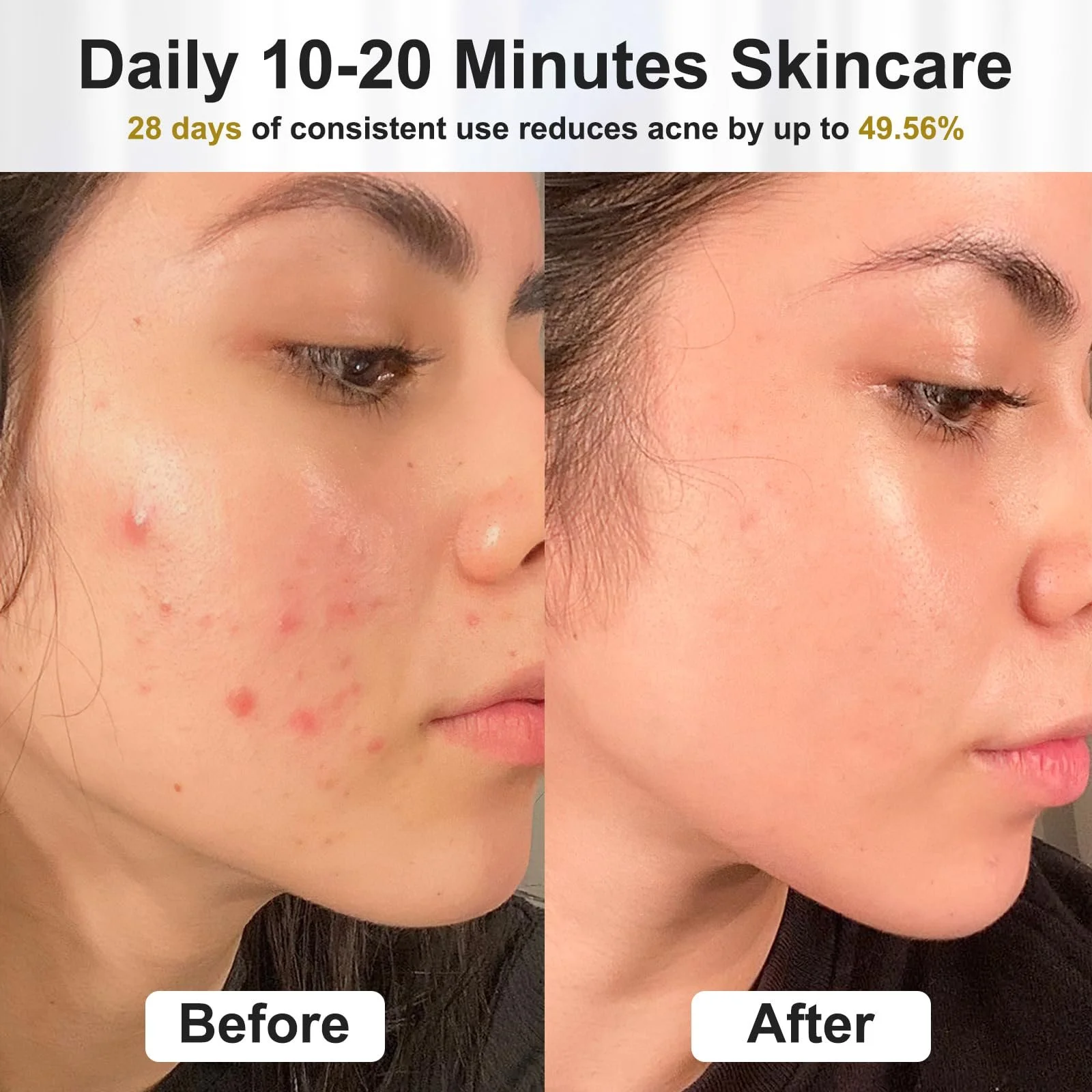 LED Маска для обличчя 7 кольорів Червоний, фото №6