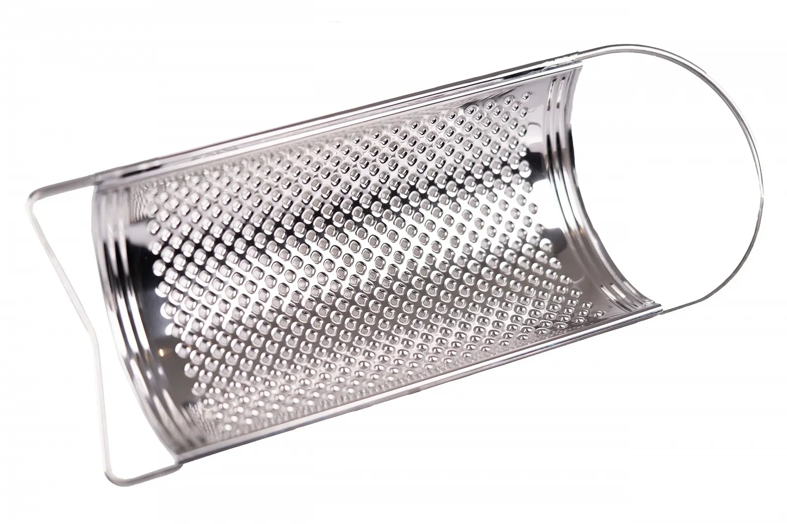 Терка OMAGO Півкругла кухонна Сталева для овочів, сиру, картоплі, фото №3