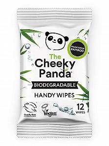 Влажные салфетки The Cheeky Panda Одноразовая упаковка Белые без запаха - Фото 1