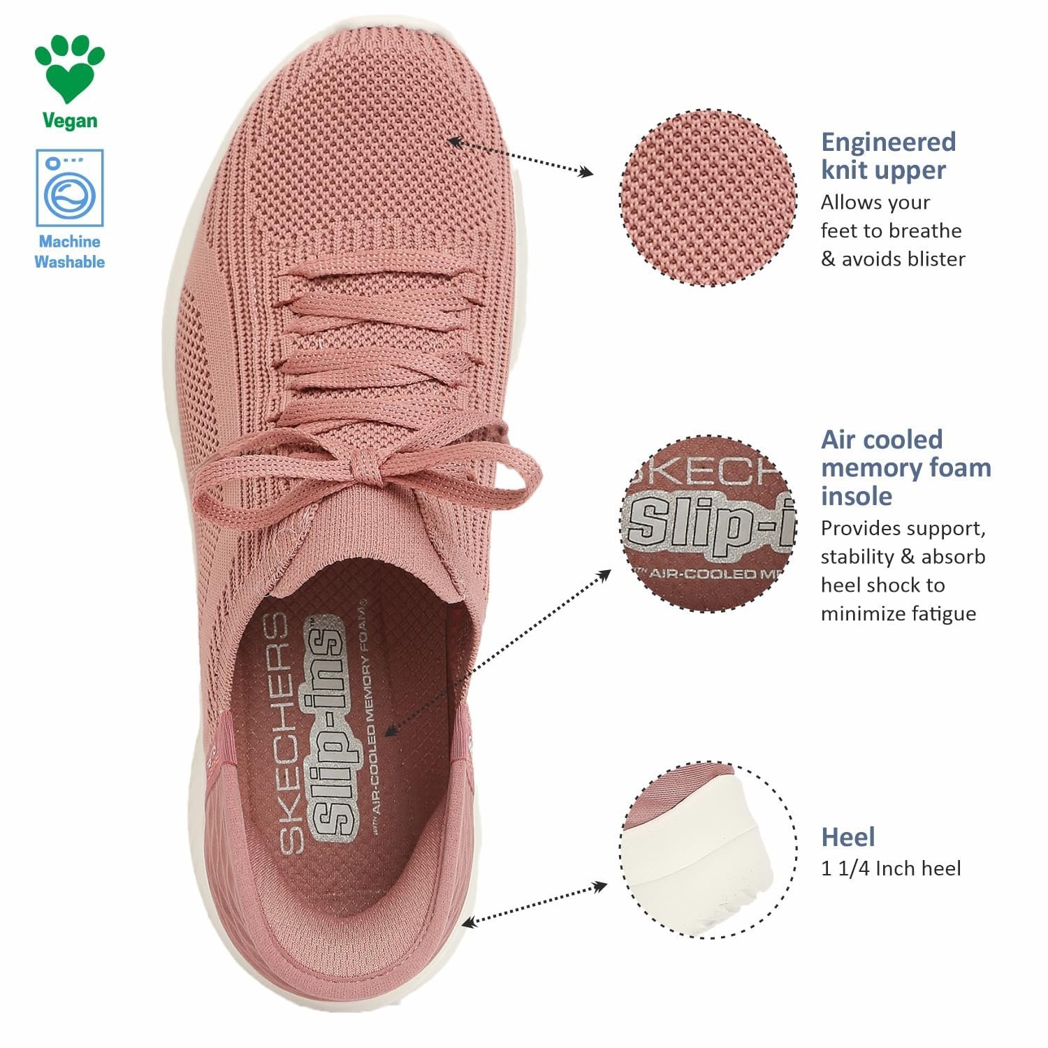 Кроссовки Skechers Ultra Flex 3.0 Brilliant Path женские, фото №4