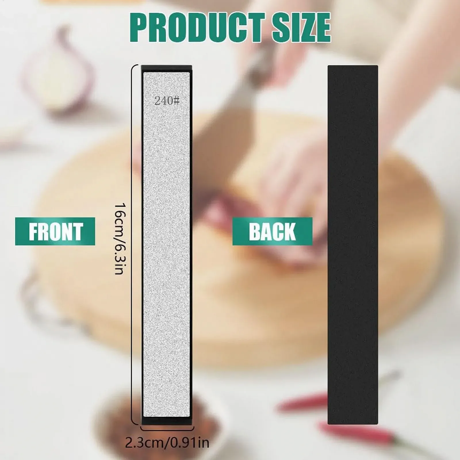 Точильні камені для ножів професійні для заточування під фіксованим кутом універсальні, фото №5