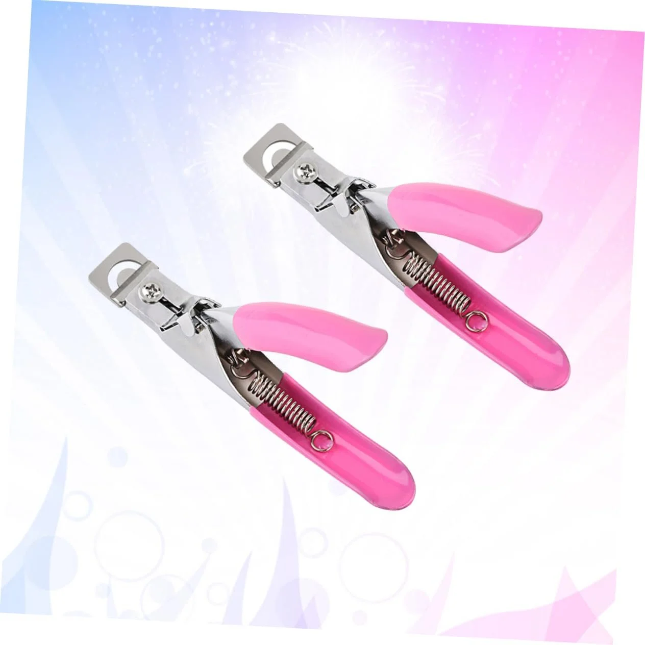 Кусачки для ногтей PACKOVE Набор 2 шт. Розовый, фото №2 Кусачки для ногтей PACKOVE Набор 2 шт. Розовый, фото №2