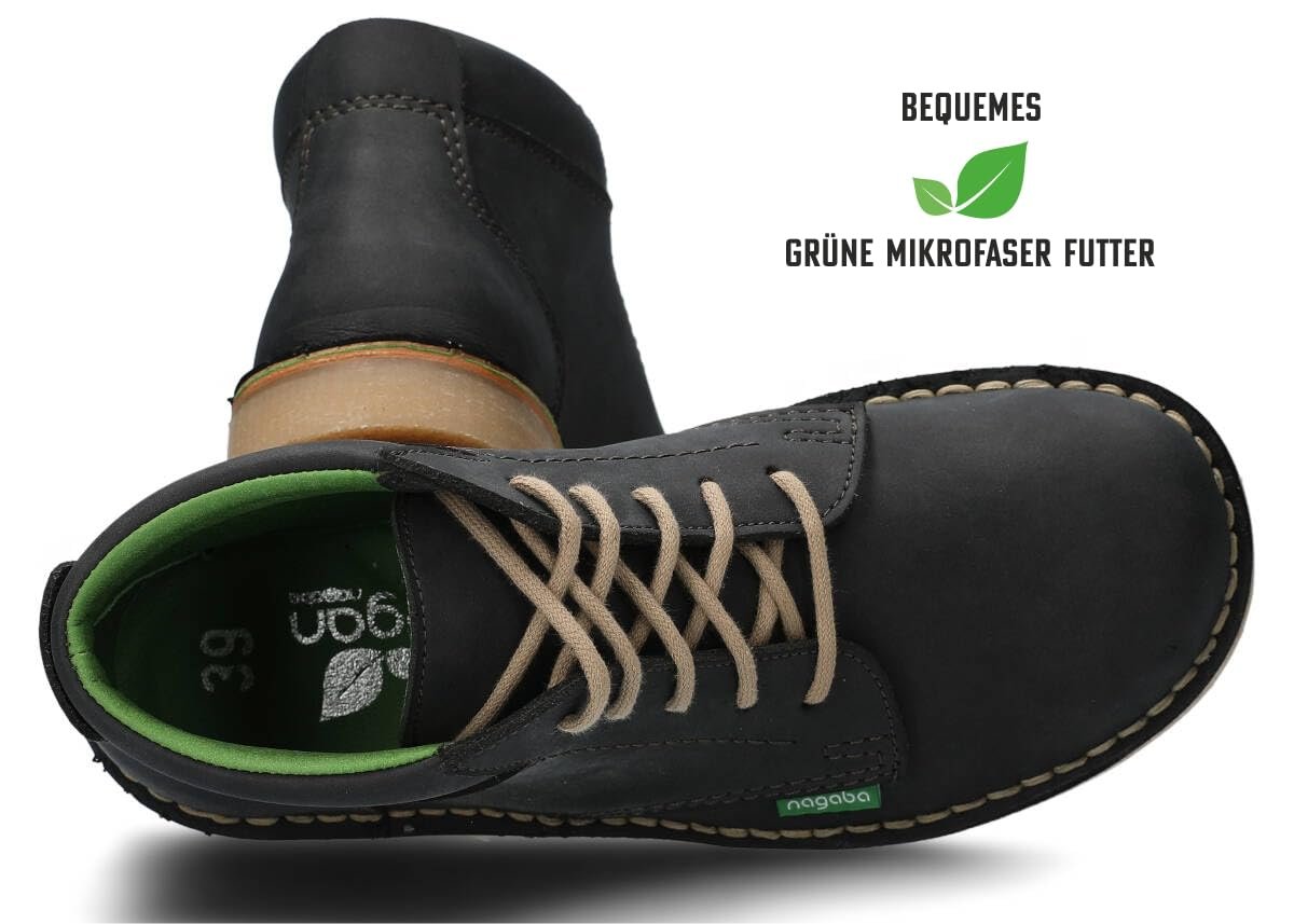 Мужские ботинки Nagaba Кожаное, фото №4