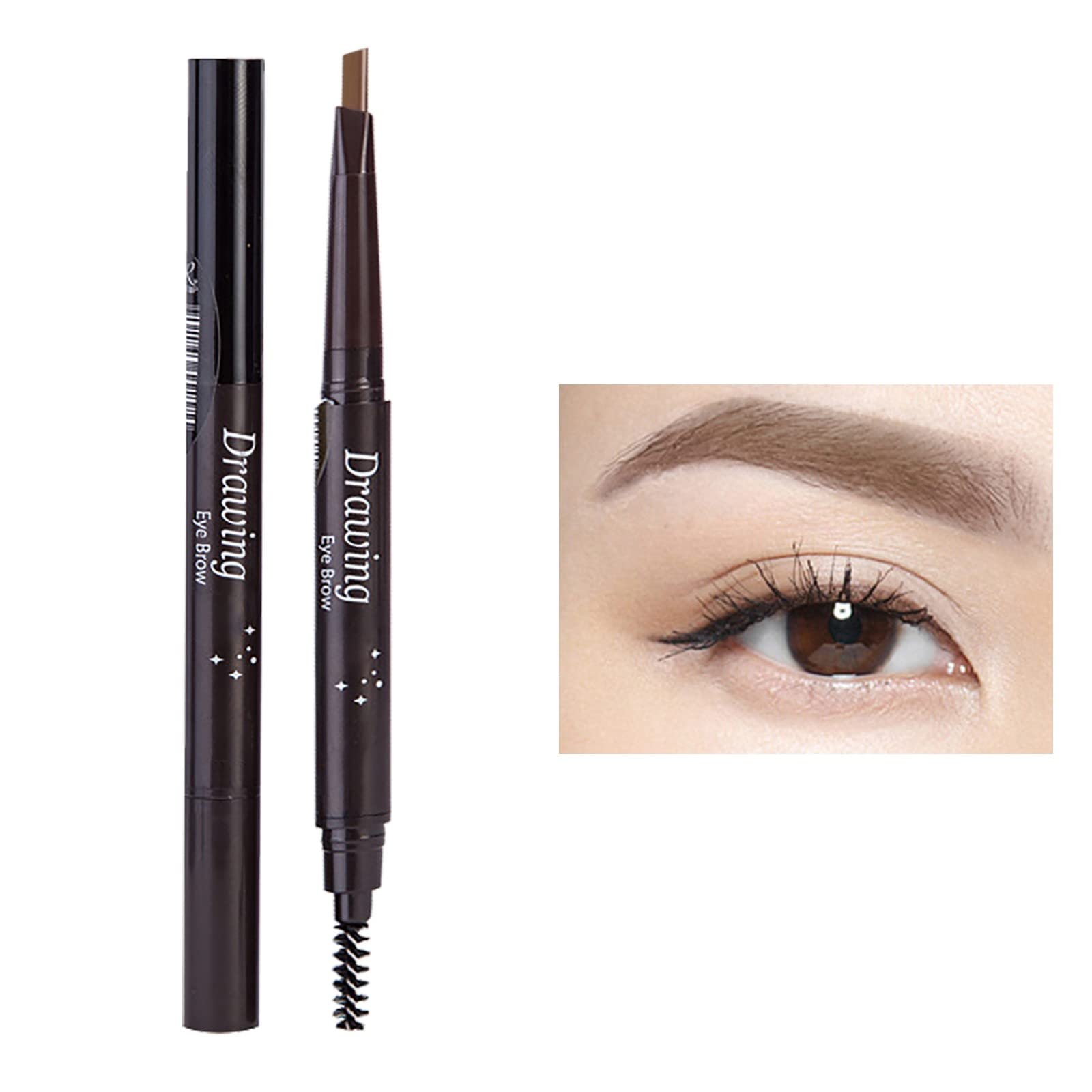 Фарбник для брів Make-up Двосторонній Професійний Набір для Удосконалення Брів з Щіткою для Брів A Один Розмір, фото №7