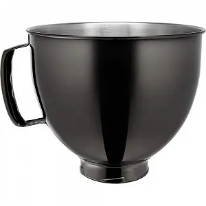 Чаша для змішування KitchenAid 5KSM5SSBRB 4.8 л нержавіюча сталь Radiant Black - Фото 1