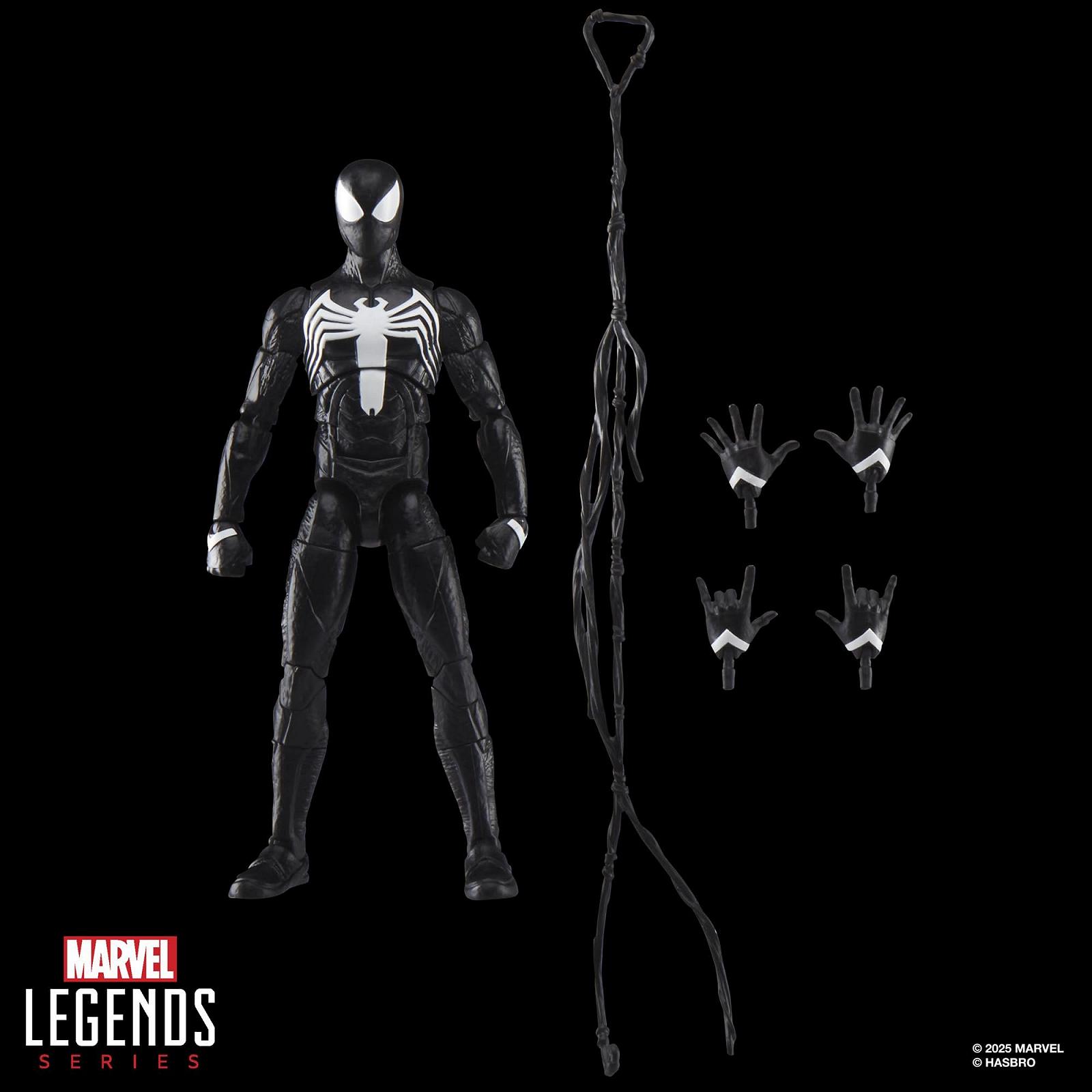 Фігурка Людина-павук Marvel Legends Series Gamerverse Пітер Паркер Чорний Костюм, фото №8