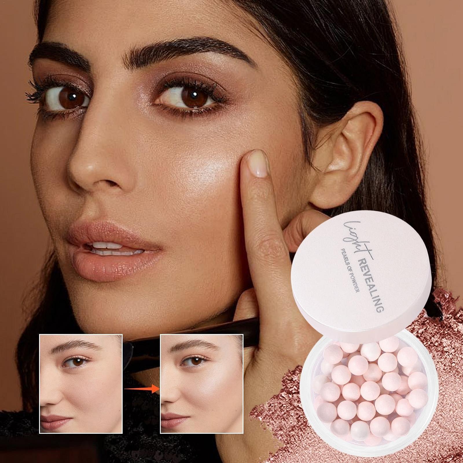 Пудра для лица Twinkling Cosmetics Рассыпчатая, хайлайтер в шариках, фото №3