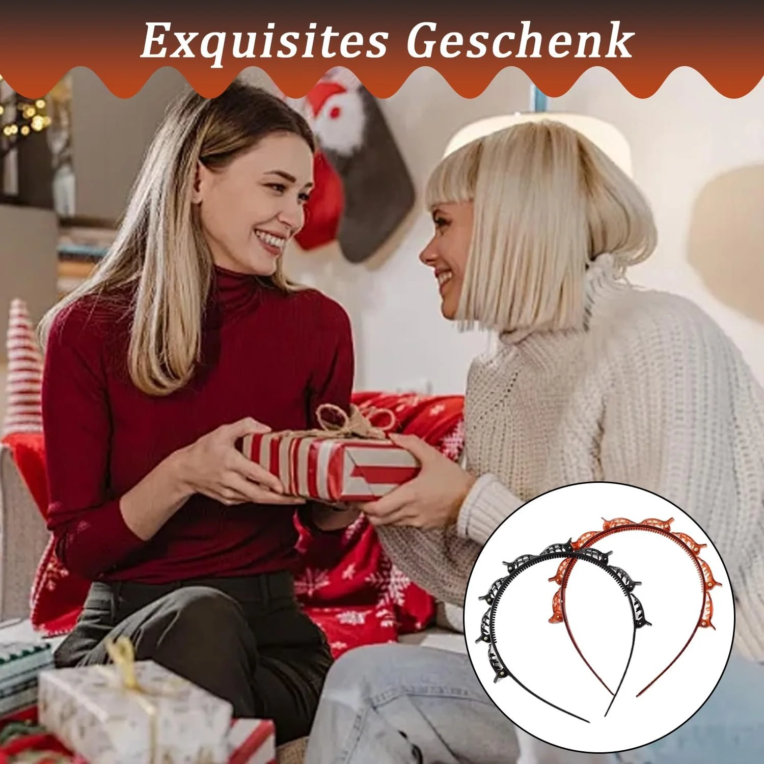 Набор из 2 обручей с зажимами., фото №6