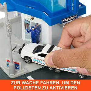 Игровой набор MATCHBOX Police Traffic Station с Поворотной Фигуркой Ford Interceptor цена на synthetic.ua - Фото 1 Игровой набор MATCHBOX Police Traffic Station с Поворотной Фигуркой Ford Interceptor synthetic.ua - Фото 1