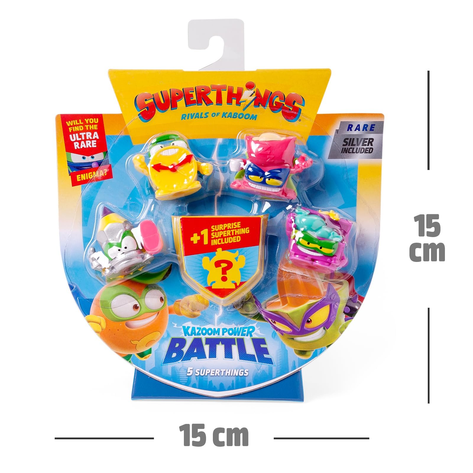 Игровые фигурки Superthings 5 штук (включает 1 сюрприз и 1 серебряного капитана), фото №8
