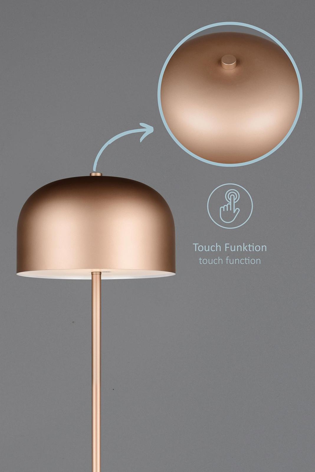 Настільна лампа Julien LED акумуляторна IP20 димована сенсорна 12 x 30 см Metal 1.5 W Хром, фото №4