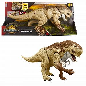 Фігурка Mattel Jurassic World Динозавр Distortus Rex Подвійна Атака 55,88 см Multi-Colour - Фото 1