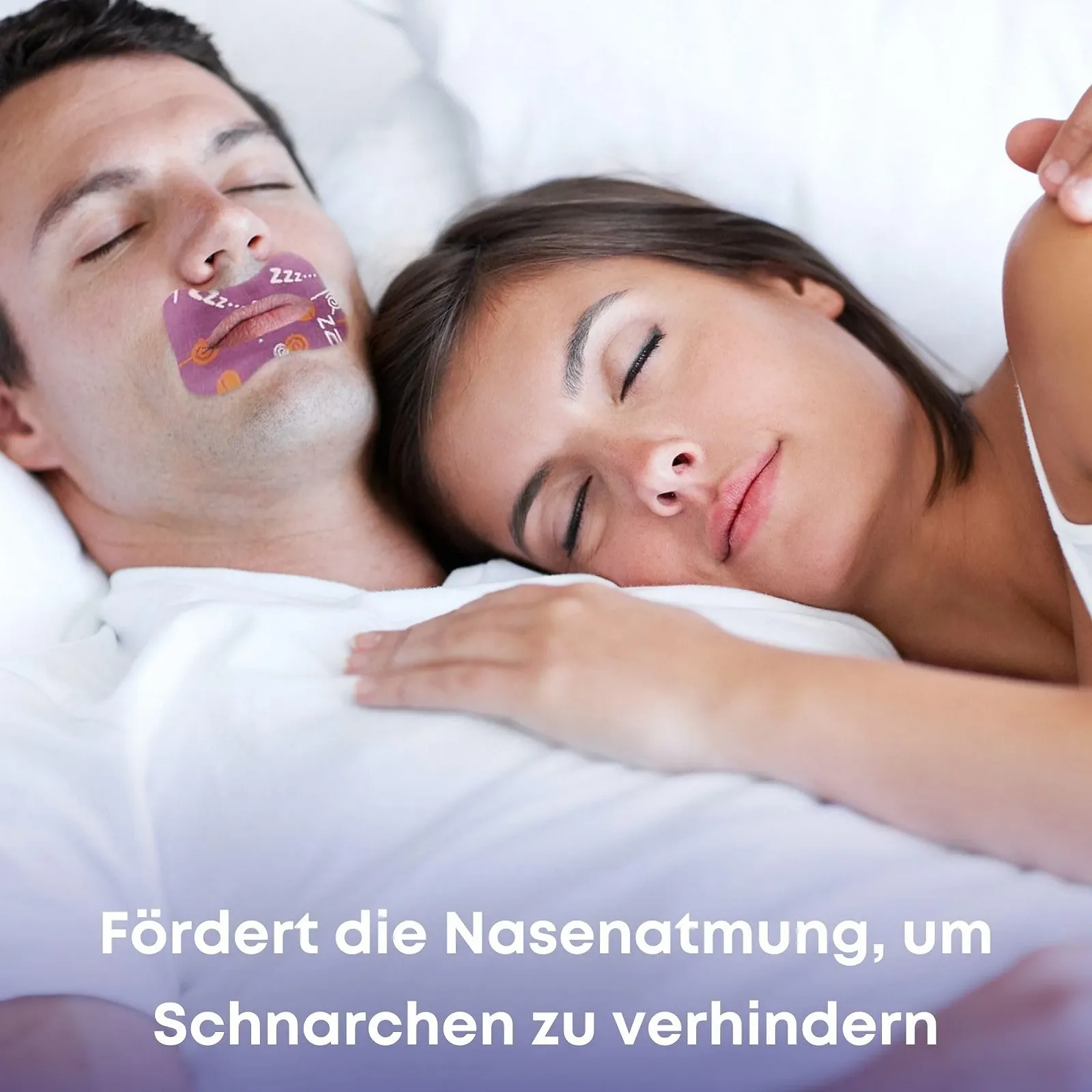 Полоски для рта для сна (60 шт. в упаковке) от храпа для мужчин и женщин, фото №2