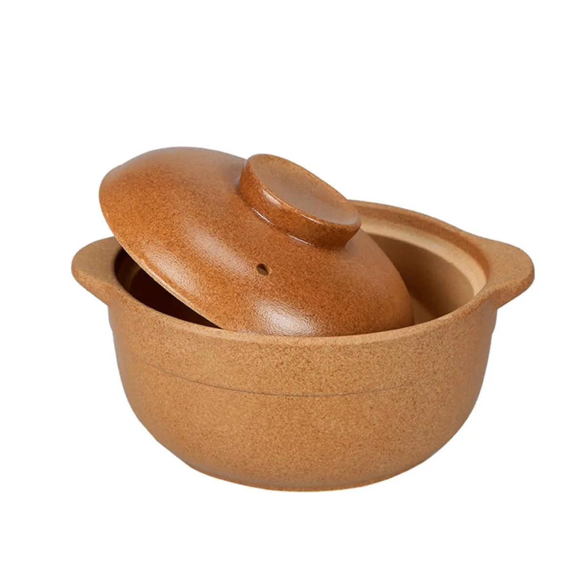 Кастрюля керамическая GLEAVI с крышкой 1,2 л с ручками, фото №8