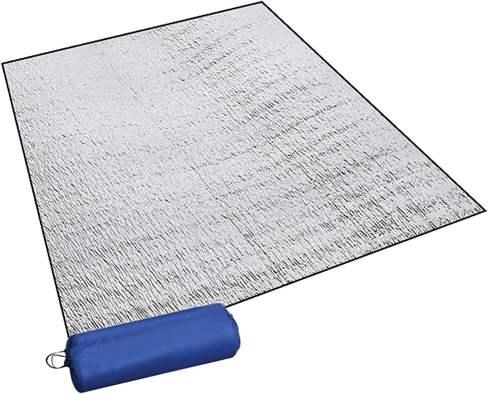 Коврик Insulation 200 x 200 см Двусторонний Алюминиевая Фольга с Сумкой для Хранения Водонепроницаемый Теплоизоляционный Ультралегкий Складывающийся, фото №1
