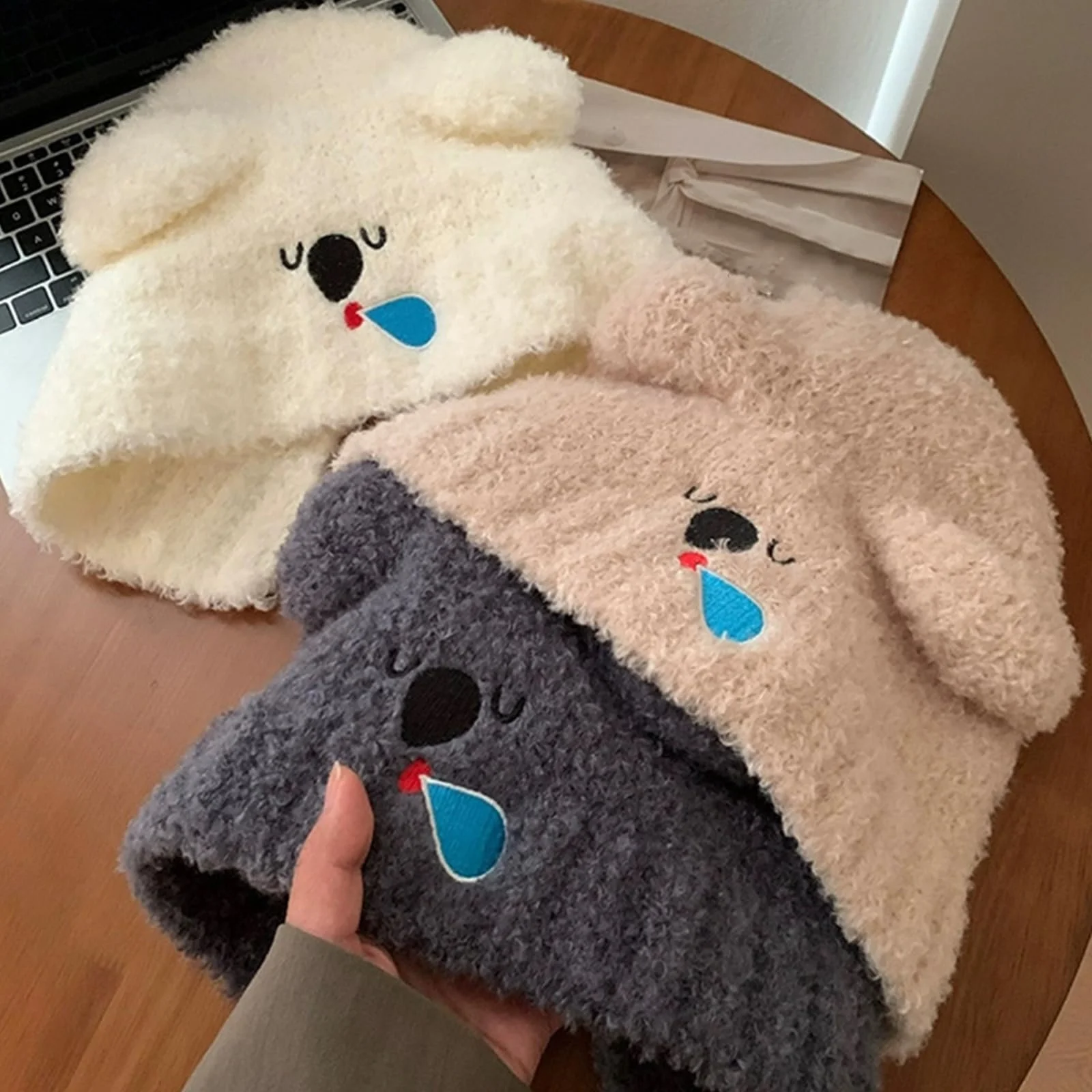 Шапка RETUOLWAG Унисекс Уникальный выцветший Стильный Милый для мужчин, женщин и детей Теплая хлопковая шапка, фото №6 Шапка RETUOLWAG Унисекс Уникальный выцветший Стильный Милый для мужчин, женщин и детей Теплая хлопковая шапка, фото №6