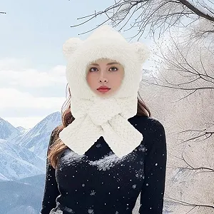 Шапка-ушанка Заяц Wpsagek с ушами кролика synthetic.ua - Фото 1