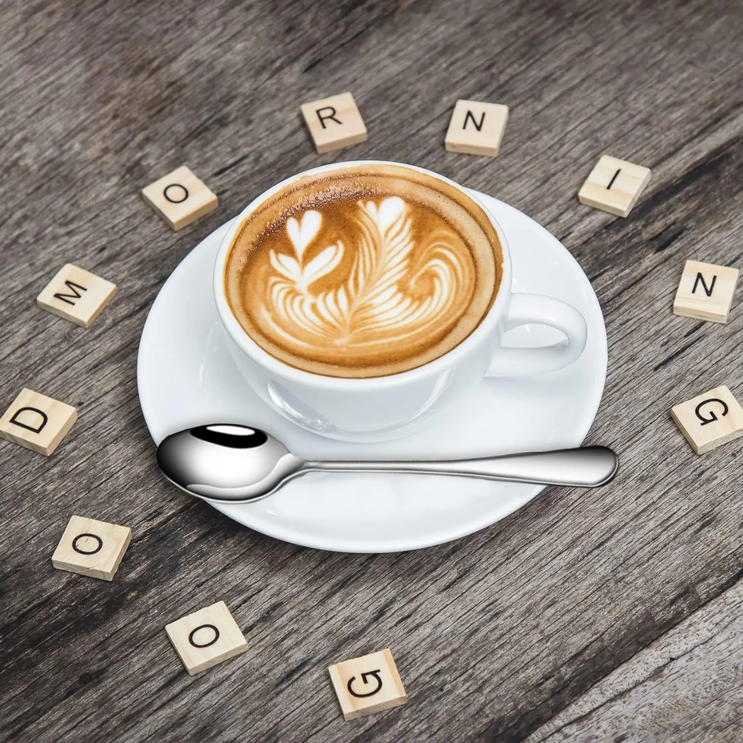 Ложка кавова Tablespoon Маленька з нержавіючої сталі, 12 см, фото №3 Ложка кавова Tablespoon Маленька з нержавіючої сталі, 12 см, фото №3