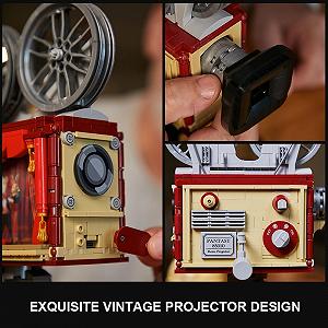 Конструктор PANTASY Retro Projector Retro Classic Серый - Фото 1