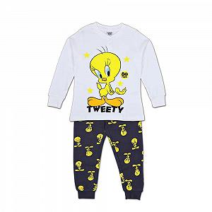 Пижама Sabor Titti Looney Tunes Cерый Осень Зима - Фото 1