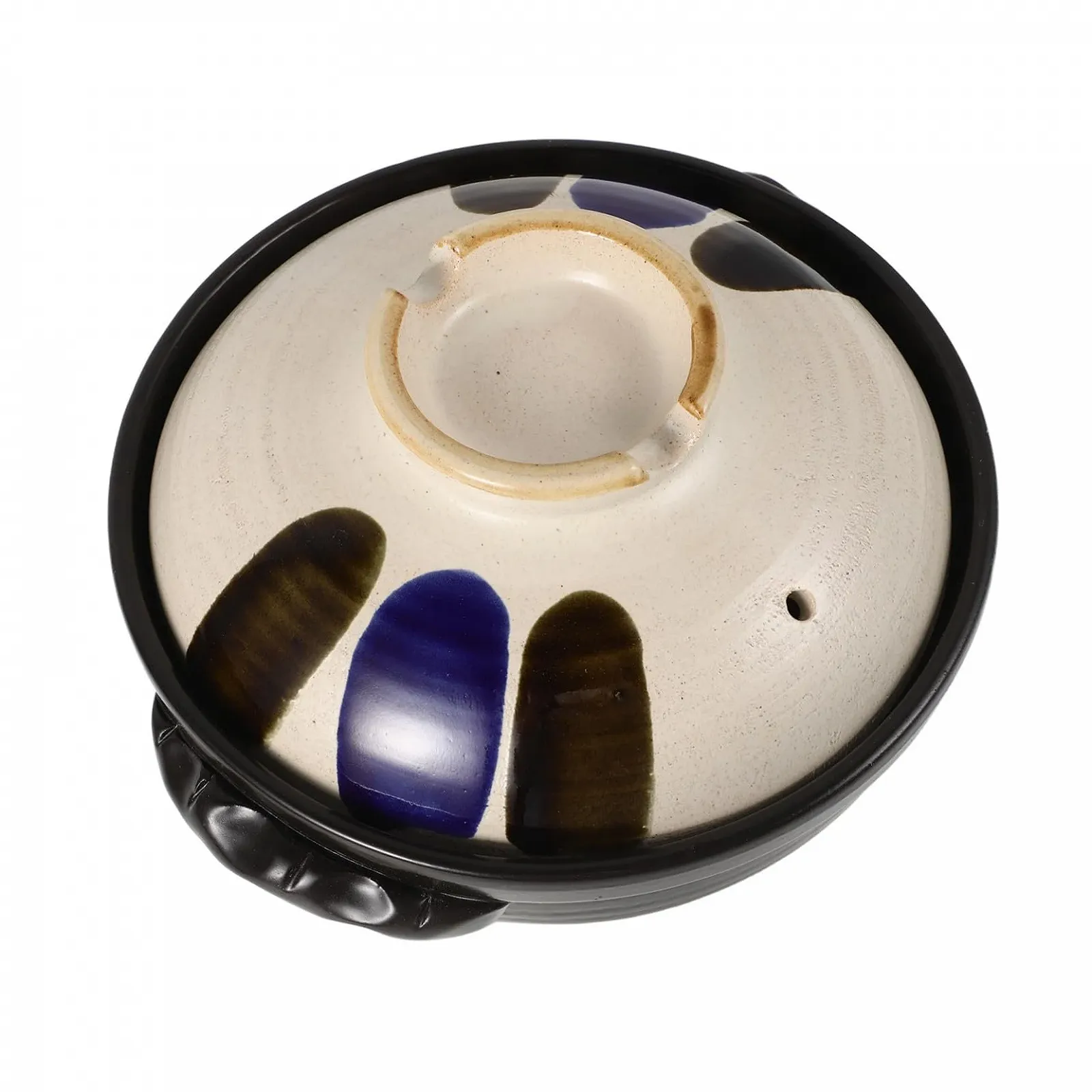 Кастрюля-жаровня японский стиль грубая керамика с крышкой термостойкая Серый, фото №1 Кастрюля-жаровня японский стиль грубая керамика с крышкой термостойкая Серый, фото №1