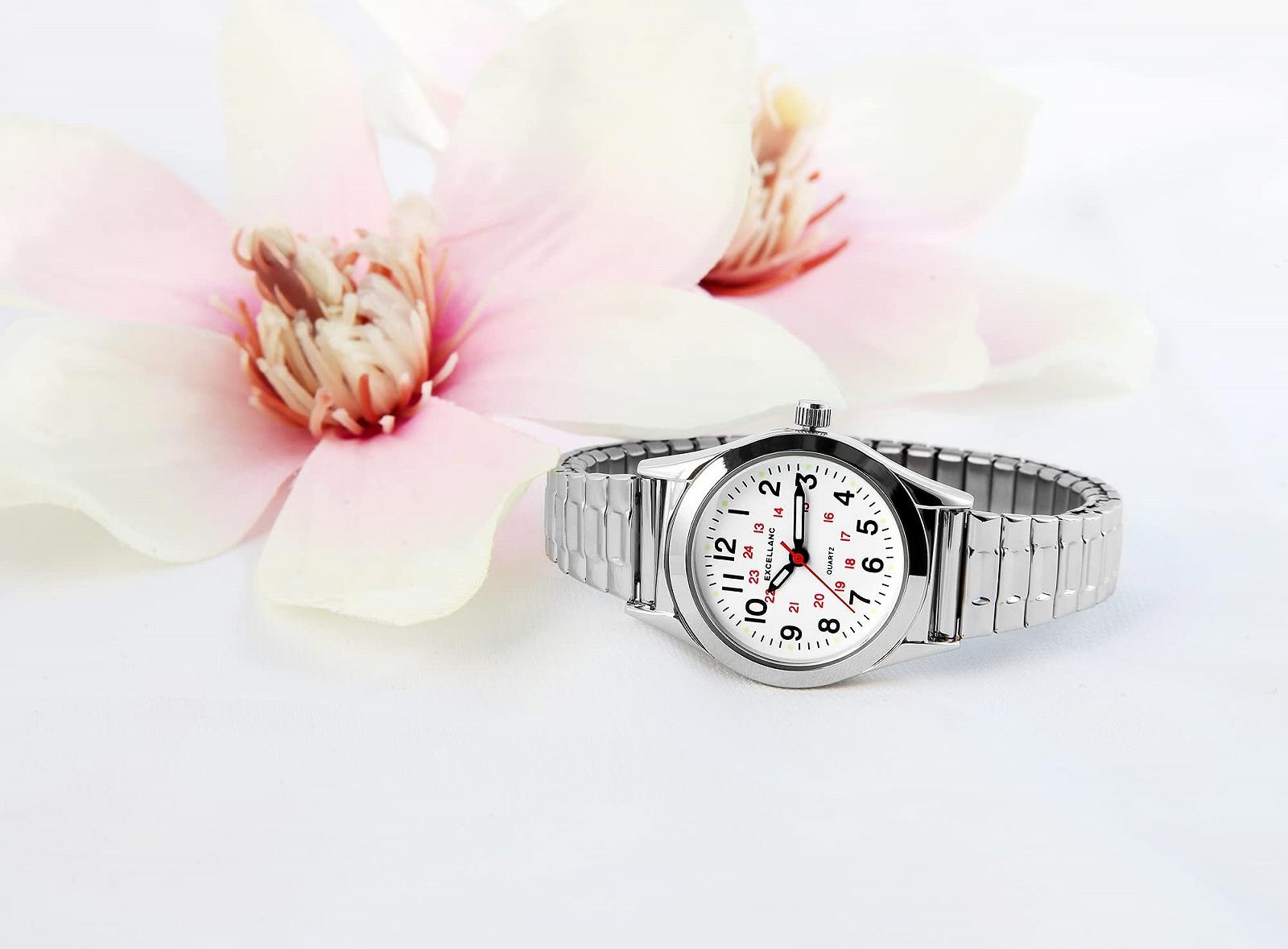 Женские часы Excellanc Браслет из нержавеющей стали Длина 19 см Диаметр 28 мм 14 мм Ширина Lumina Стрелки Легко читаемый 24-часовой дисплей, фото №5 Женские часы Excellanc Браслет из нержавеющей стали Длина 19 см Диаметр 28 мм 14 мм Ширина Lumina Стрелки Легко читаемый 24-часовой дисплей, фото №5