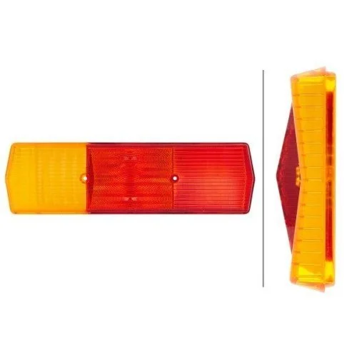 Розсіювач заднього ліхтаря HELLA 9EL 092 435-011 для IVECO MERCEDES-BENZ SAAB O +K, фото №2 Розсіювач заднього ліхтаря HELLA 9EL 092 435-011 для IVECO MERCEDES-BENZ SAAB O +K, фото №2