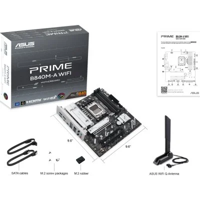Материнская плата ASUS PRIME B840M-A WIFI, фото №7 Материнская плата ASUS PRIME B840M-A WIFI, фото №7