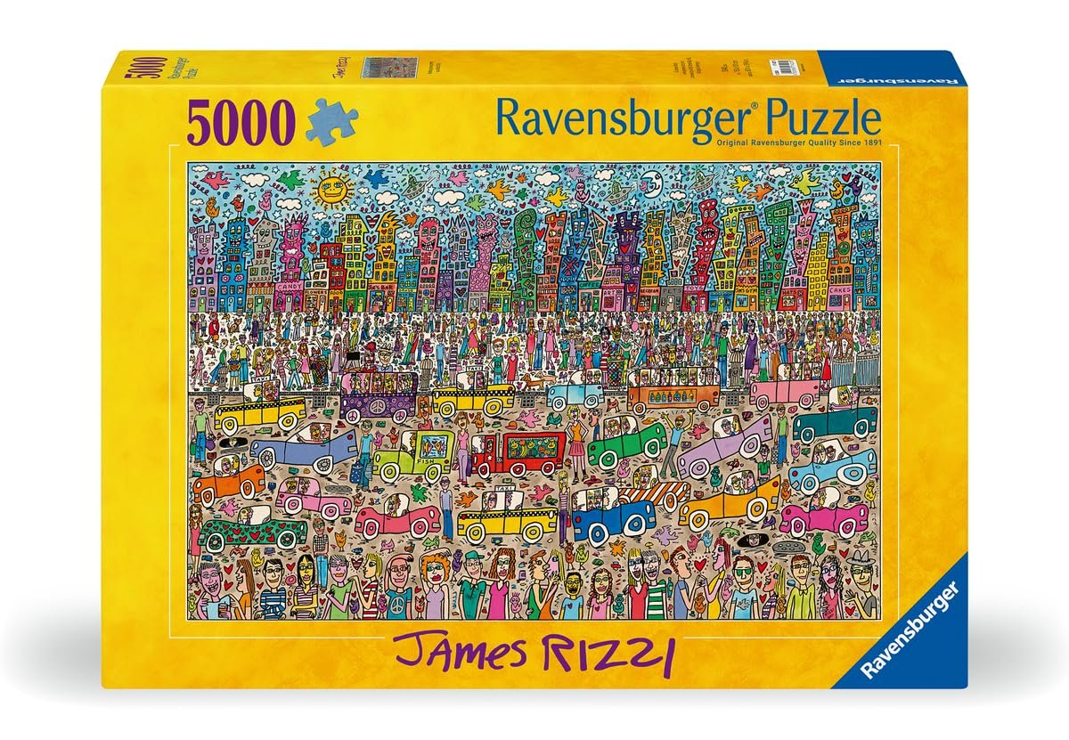 Пазл Ravensburger James Rizzi 17427 5000 элементов, фото №2