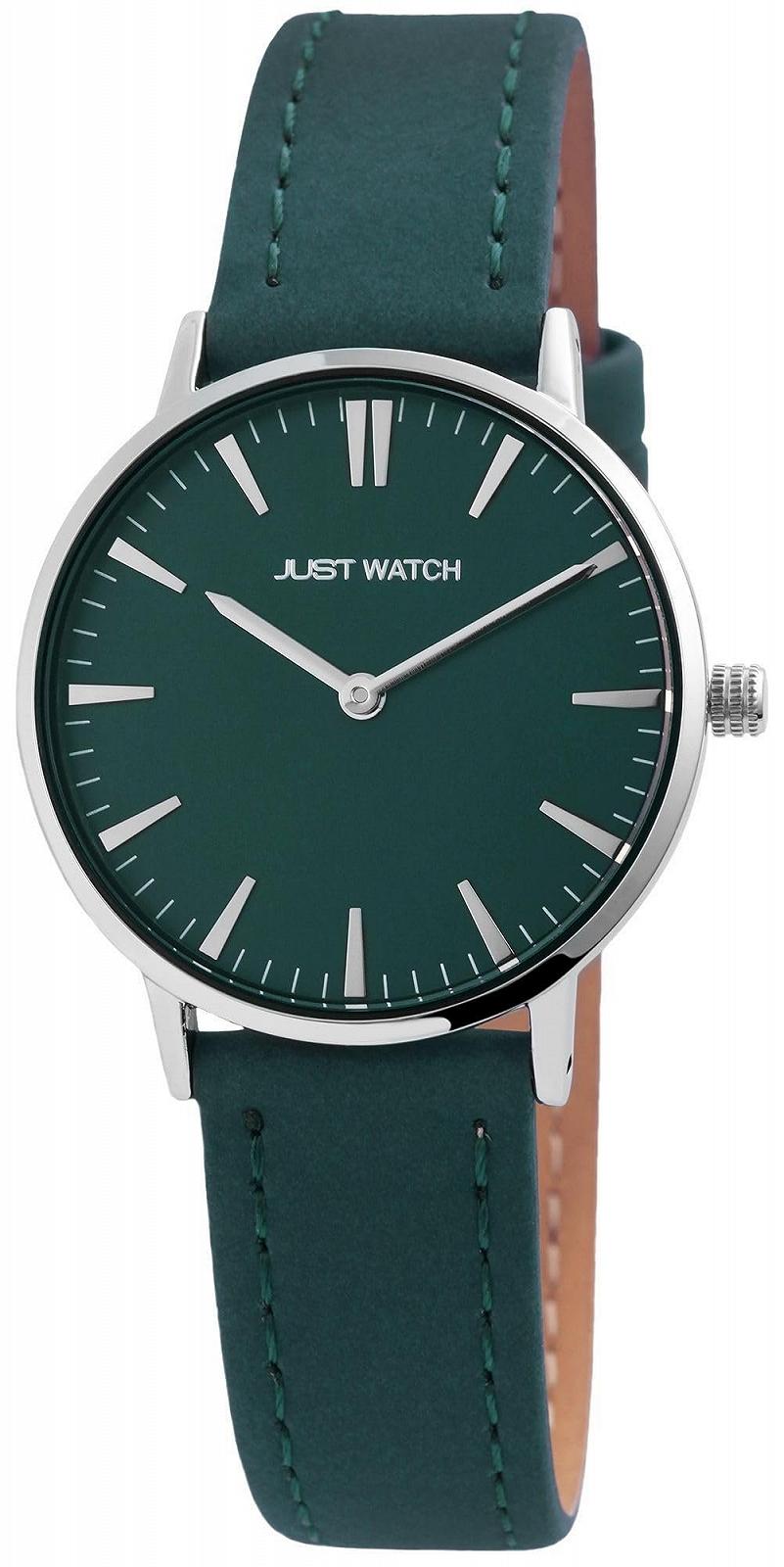 Женские наручные часы Just Watch с ремешком из натуральной кожи и миланским браслетом из нержавеющей стали, фото №1