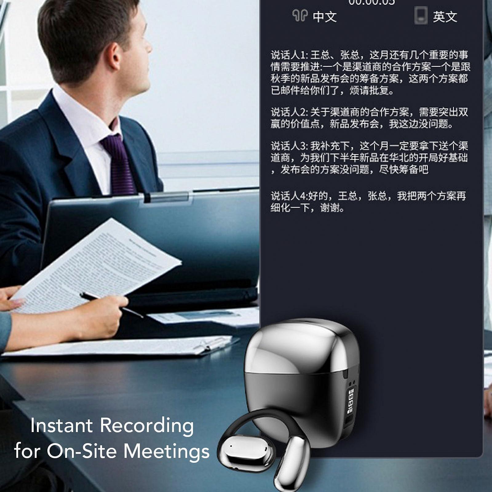 Навушники для голосового перекладу AI  в реальному часі, Синхронний, фото №4