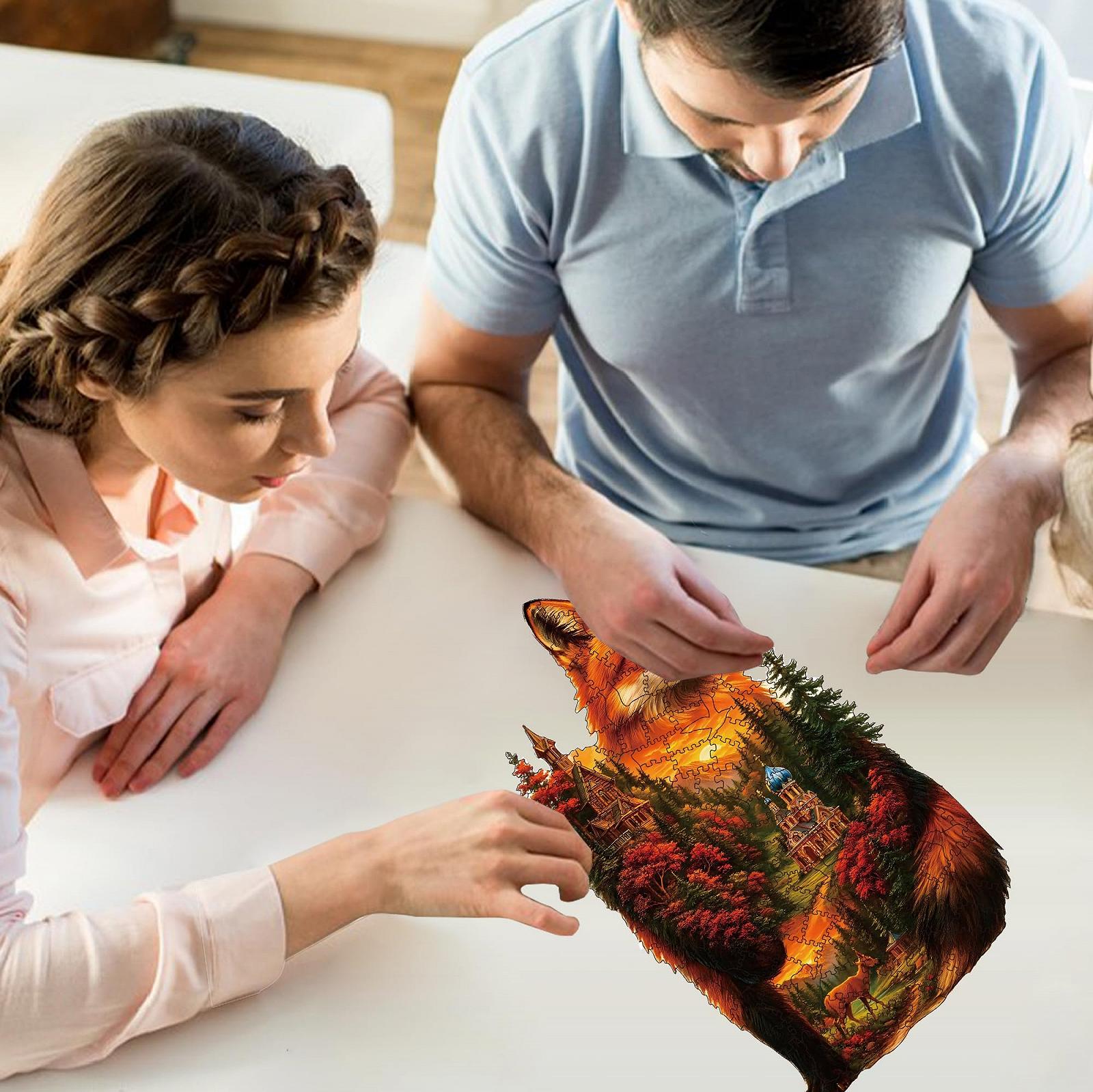 Пазл Деревянный Животные 200 элементов 5 мм, фото №3