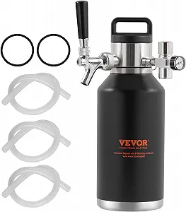 Система розливу пива VEVOR KIT BEER-22 1.89L Black - Фото 1