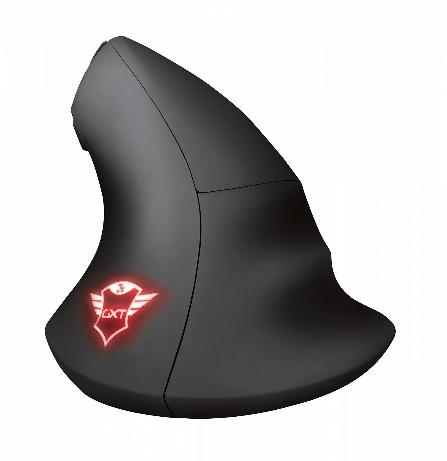 Мышь игровая Trust Gaming GXT 144 Rexx вертикальная эргономичная, 250-10000 DPI, 6 кнопок, черная, фото №10