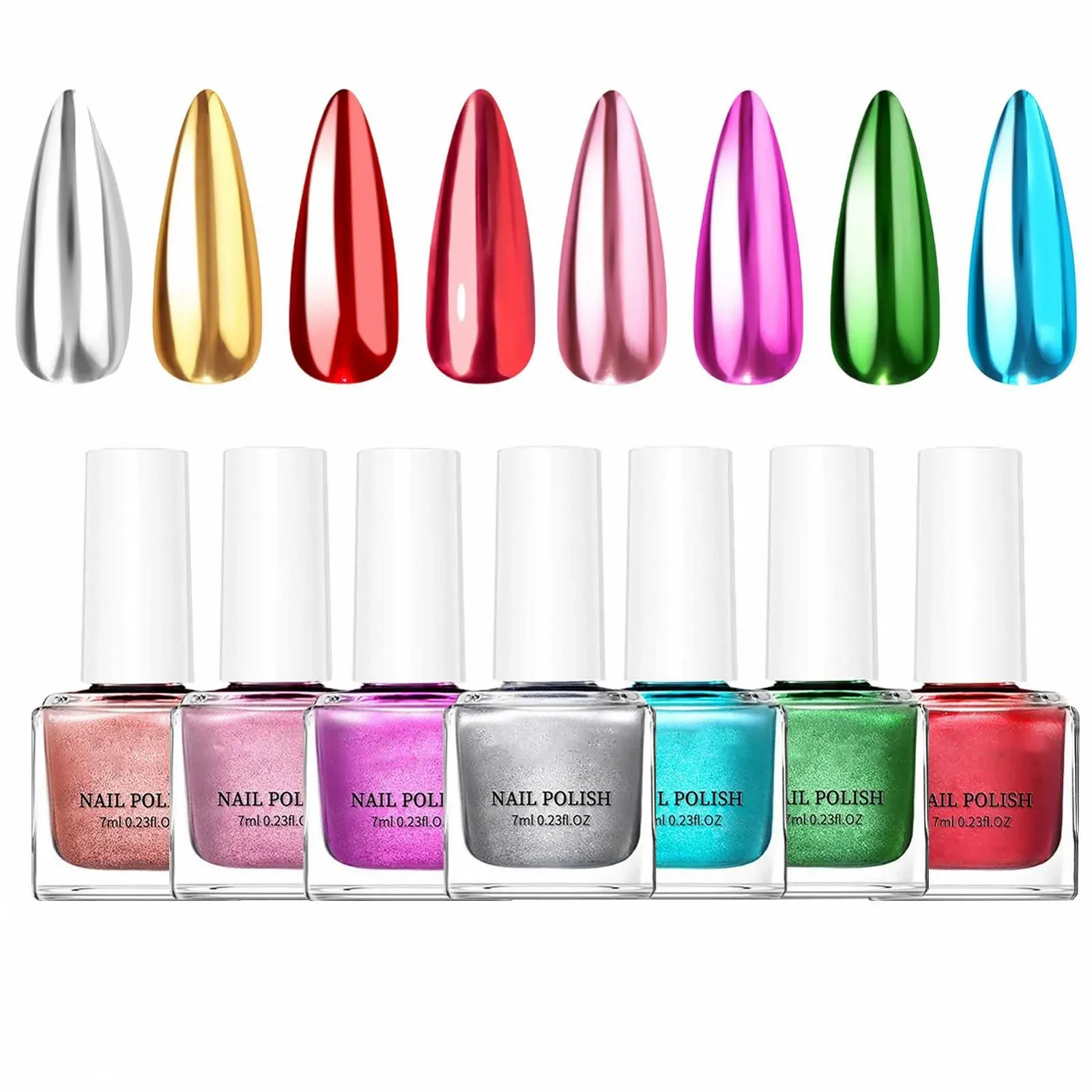 Гель-лак Mihauuke Spiegel, 8 цветов, зеркальный эффект, фото №9 Гель-лак Mihauuke Spiegel, 8 цветов, зеркальный эффект, фото №9