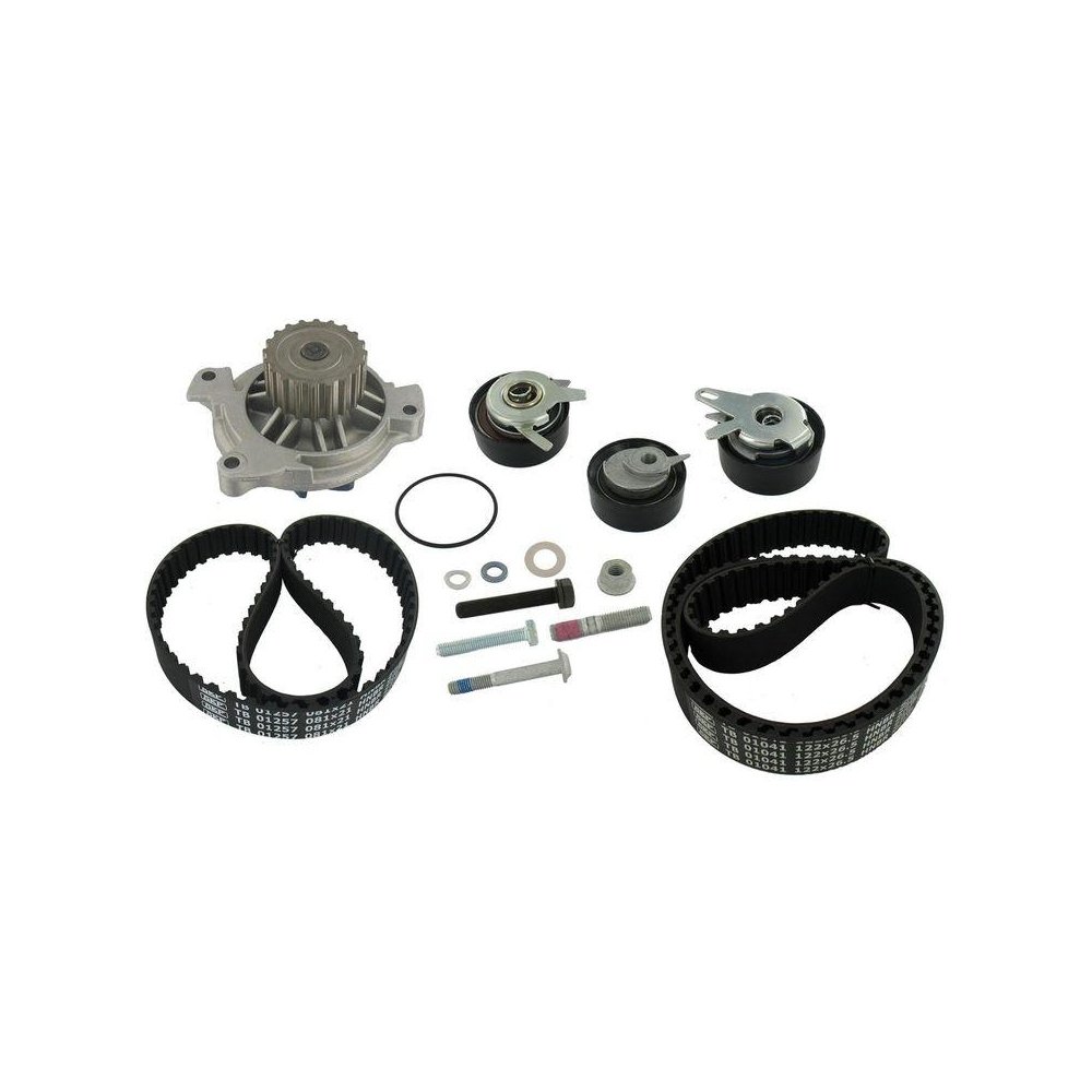 Водяний насос та комплект ременя ГРМ SKF VKMC 01258-1 для AUDI SEAT SKODA VOLVO VW, фото №1 Водяний насос та комплект ременя ГРМ SKF VKMC 01258-1 для AUDI SEAT SKODA VOLVO VW, фото №1