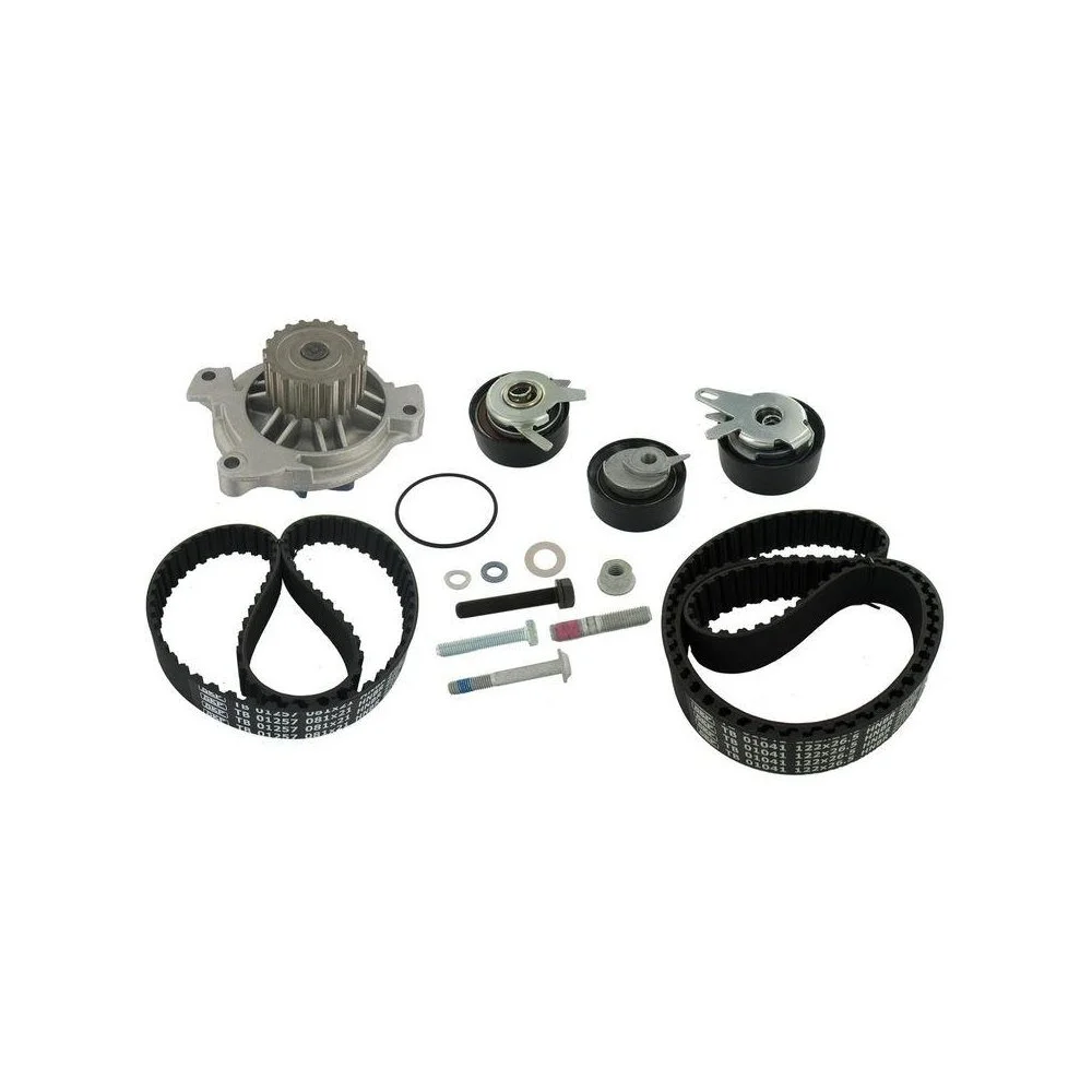 Водяной насос и комплект ремня ГРМ SKF VKMC 01258-1 для AUDI SEAT SKODA VOLVO VW, фото №1