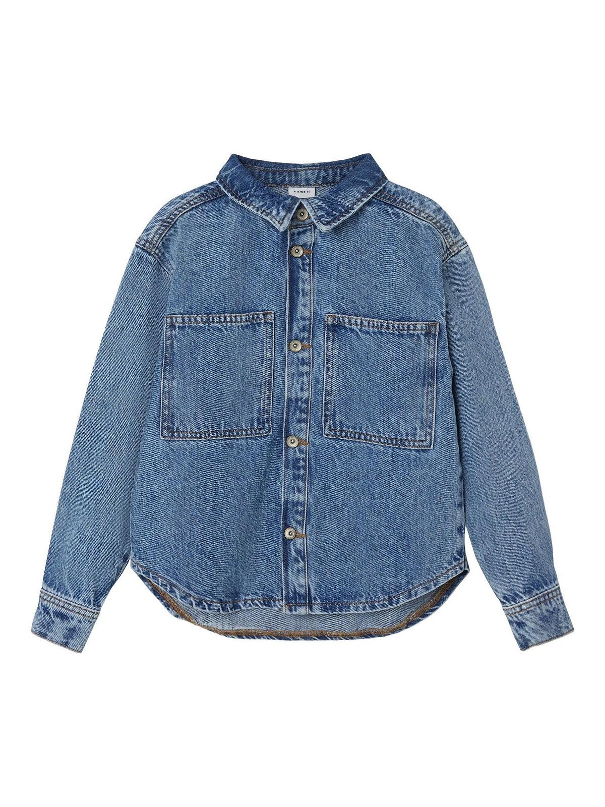 Рубашка-куртка NAME IT для мальчика Деним, фото №1 Рубашка-куртка NAME IT для мальчика Деним, фото №1