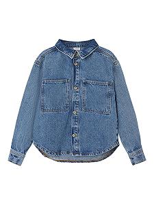 Рубашка-куртка NAME IT для мальчика Деним - Фото 1