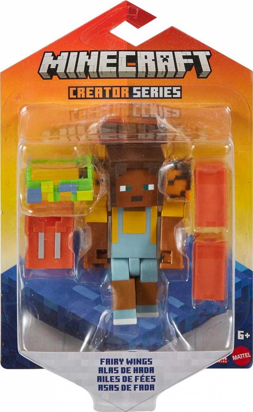 Рухома фігурка Minecraft Creator Series HJG77 10 см + Аксесуари Крила феї, фото №6