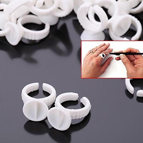 Держатели клейких колец для ресниц Eyelash Pallet Pack of 100, фото №3 Держатели клейких колец для ресниц Eyelash Pallet Pack of 100, фото №3