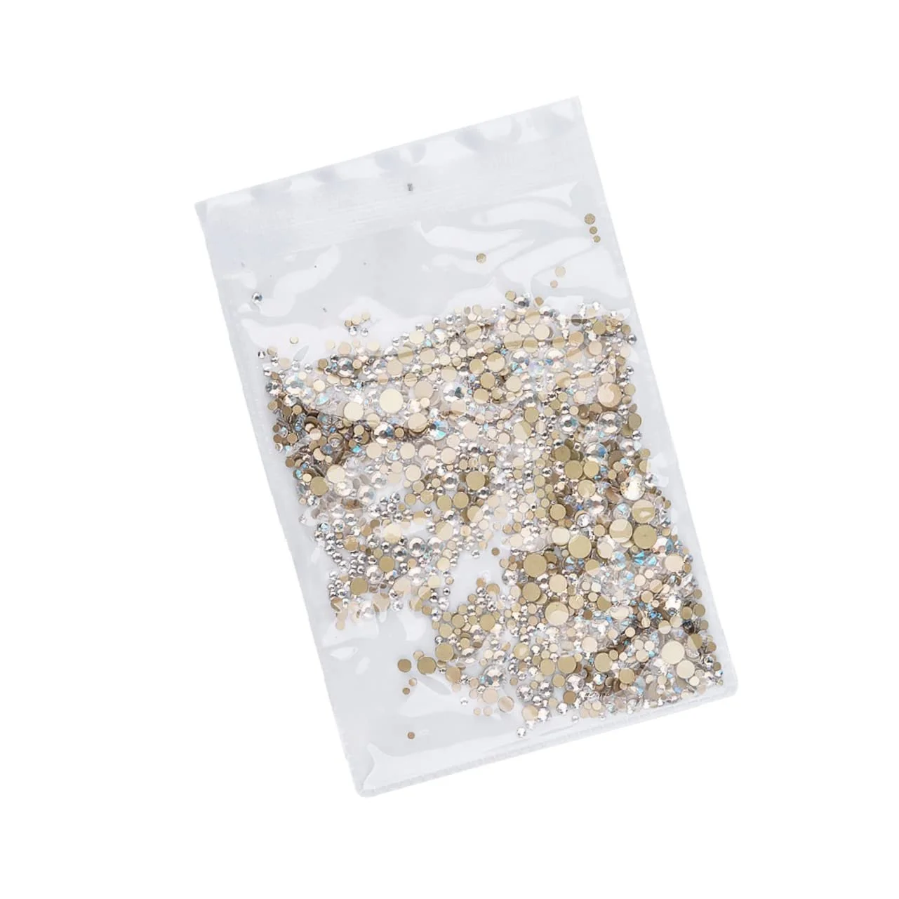 Стрази для нігтів Безбарвні 1440 шт, фото №1