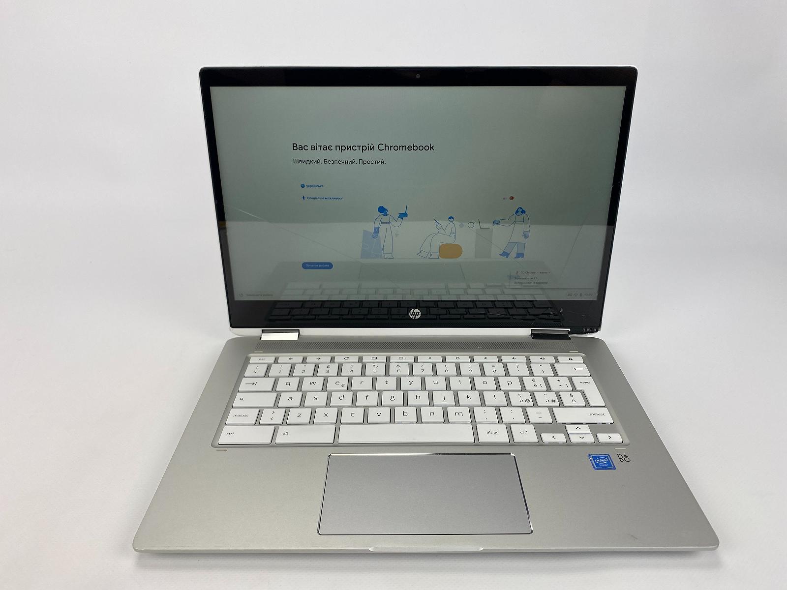 HP Chromebook X360 14b-ca0000sl 14" N4020 4/64GB Умовно справний, потребує ремонту, фото №1