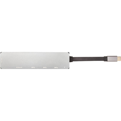 Концентратор USB 3.1 Type-C to Hub HDMI Card Reader SD micro PowerPlant CA912094, фото №2